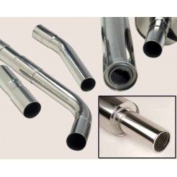 Piper exhaust Ford Fiesta MK4/5 1.25/1.3/1.4/1.6 Stainless Steel System, Piper Exhaust, TFIE5S-EGIJ